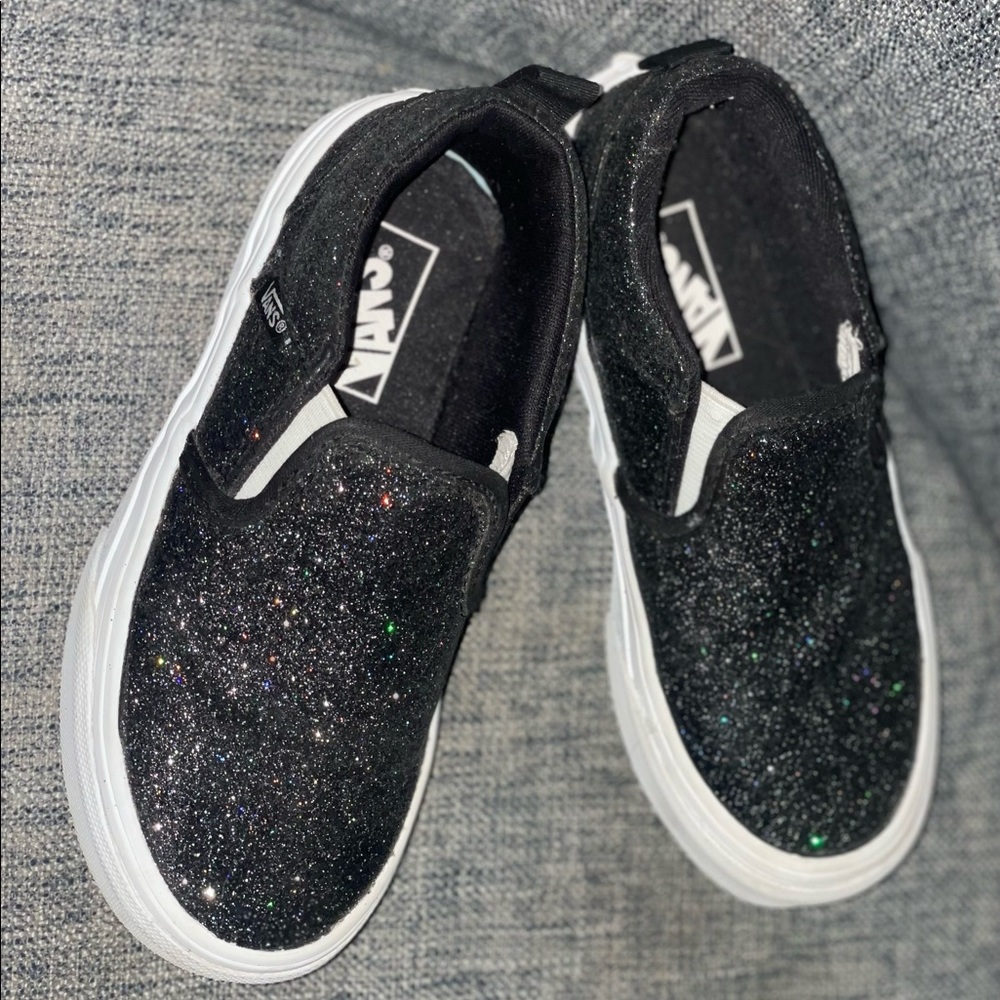 Glitter vans size 12